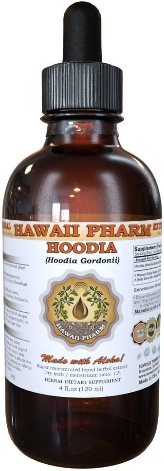 Hoodia Liquid Extract, Hoodia (Hoodia Gordonii) Tincture Supplement 2 oz