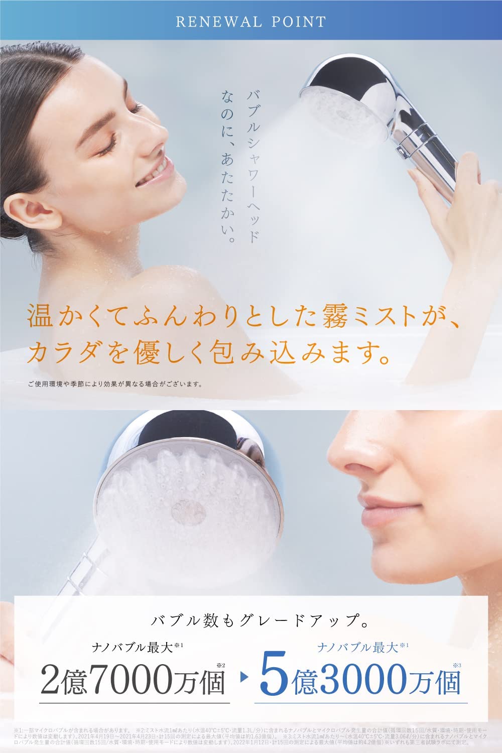 Amazon.co.jp: HIHO FINE BUBBLE+ シャワーヘッド マイクロナノバブル 