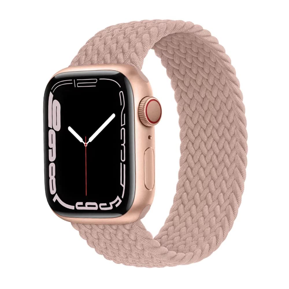 コンパチブル apple watch アップルウォッチ用バンド iwatch 柔らかいシリコーン糸混紡リサイクルヤーン素材 ブレイデッドソロループ 編組バンド apple watch ultra3/ultra2/ultra/10/9/8/7/6/5/4/3/2/1/SEに対応 通気性 38mm/40mm/41mm/S10 42mm S10 46mm/42mm/44mm/45mm/49mm