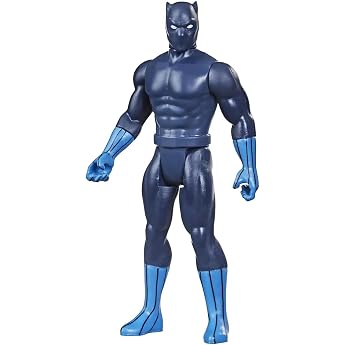 Marvel Hasbro Legends 3.75-Inch Retro 375 Collection Black Panther Action