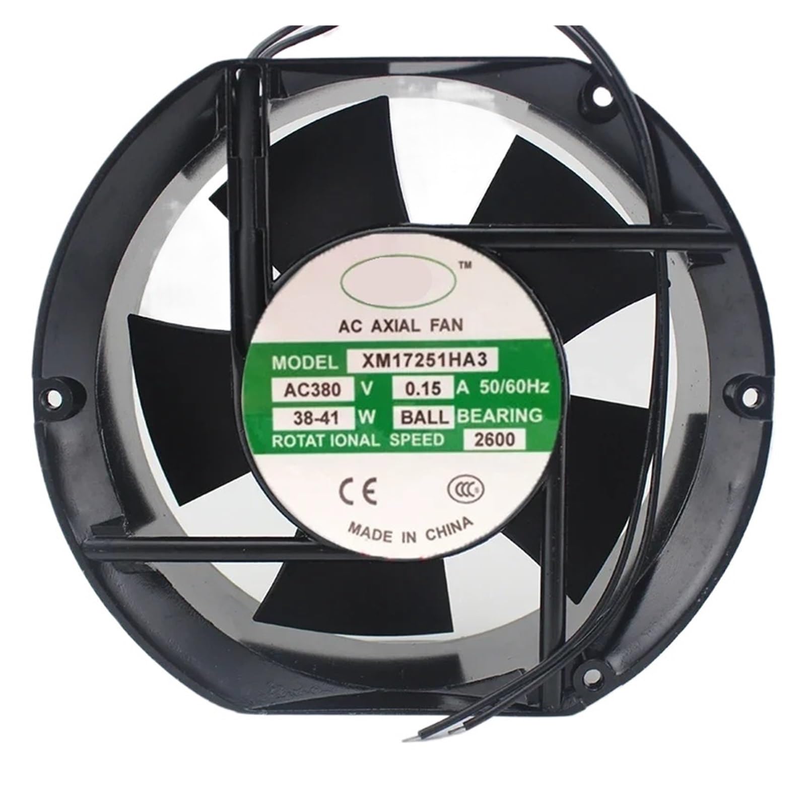YMUGUEGH AC Fan XM17251HA3 380V 0.15A Cooling Fan