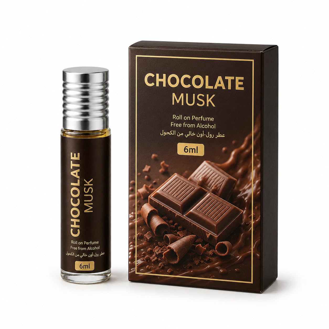 Ulfira chocolate musk 5ml pack of 1pes-image-3