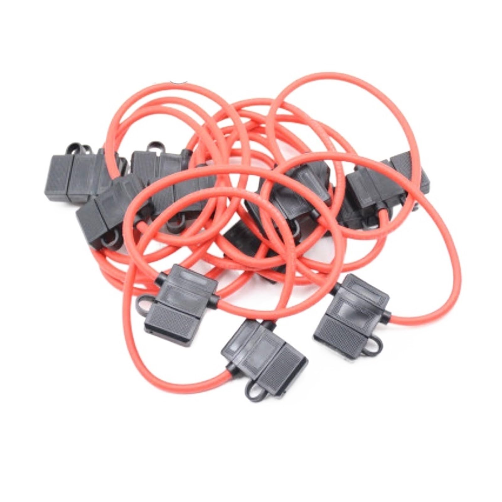 JENKEM 10 sztuk samochodowych 4 mm² 11 AWG Medium Auto wodoodporne wkładki odporne na zachlapanie wodą, skrzynka bezpiecznikowa maksymalne napięcie 32 V
