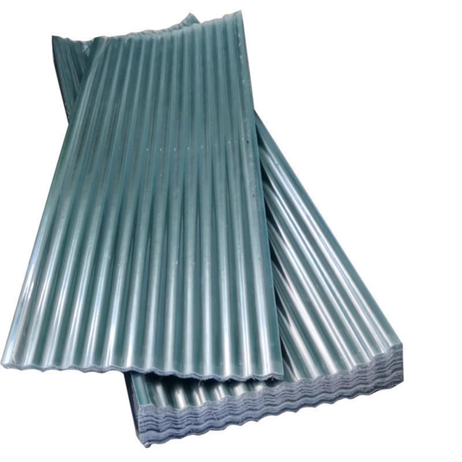 Planchas De Policarbonato for Tejados, Corrugado Lámina for Techos Transparentes for Invernaderos, Paneles Aislantes for Tejados(4 PCS,0.9x1m/2.95x3.28ft)