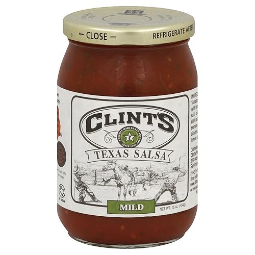 clints Texas Mild Salsa 16.0oz (Pack de 3)