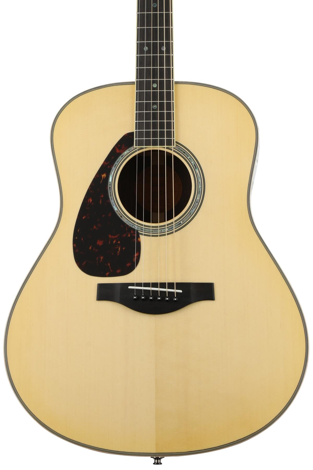 Yamaha L-Series LL16 Left Handed Acoustic-Electric Guitar with Gig Bag - Natural