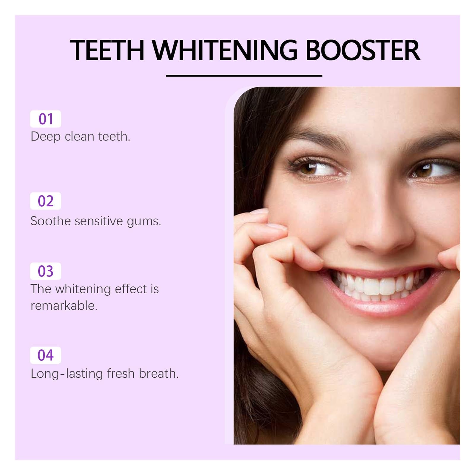 50 g de pasta dientes refrescante color morado for la limpieza bucal diaria; Ayuda a mantener apariencia blanca visual los(2pcs)