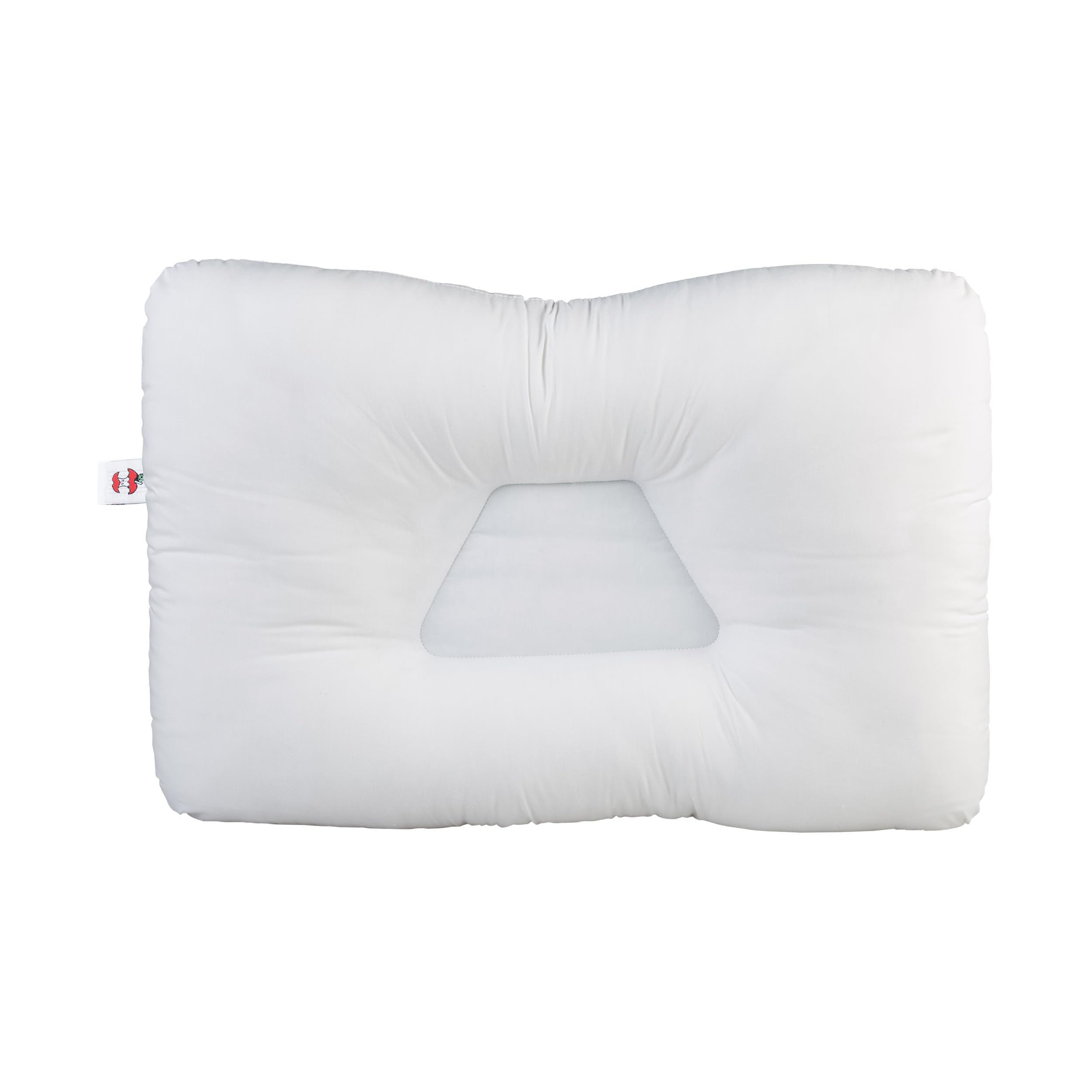 Core Products Tri-Core Natural Cervical Support Pillow for Neck Pain Organic Cotton Shell, Full Size, Gentle/Medium Firmness