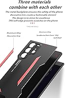Vista 4 de Funda de teléfono para Samsung Galaxy S23 S22 S21 S20 Ultra Plus FE S23+ S22+ S21+ S20+ resistente a los golpes, protector de lente de cámara
