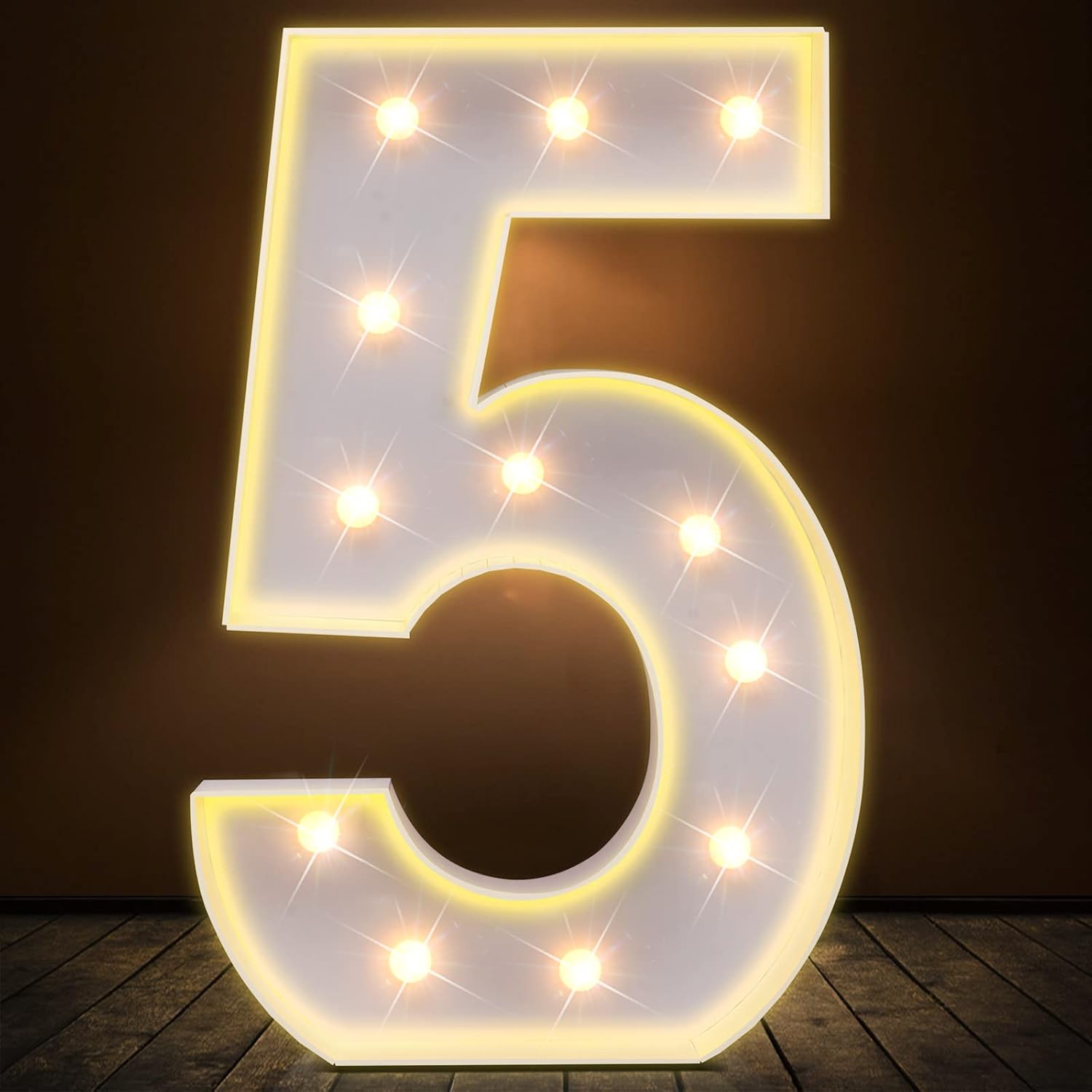 Marquee Numbers, 3FT Mosaic Numbers for Balloons, Marquee