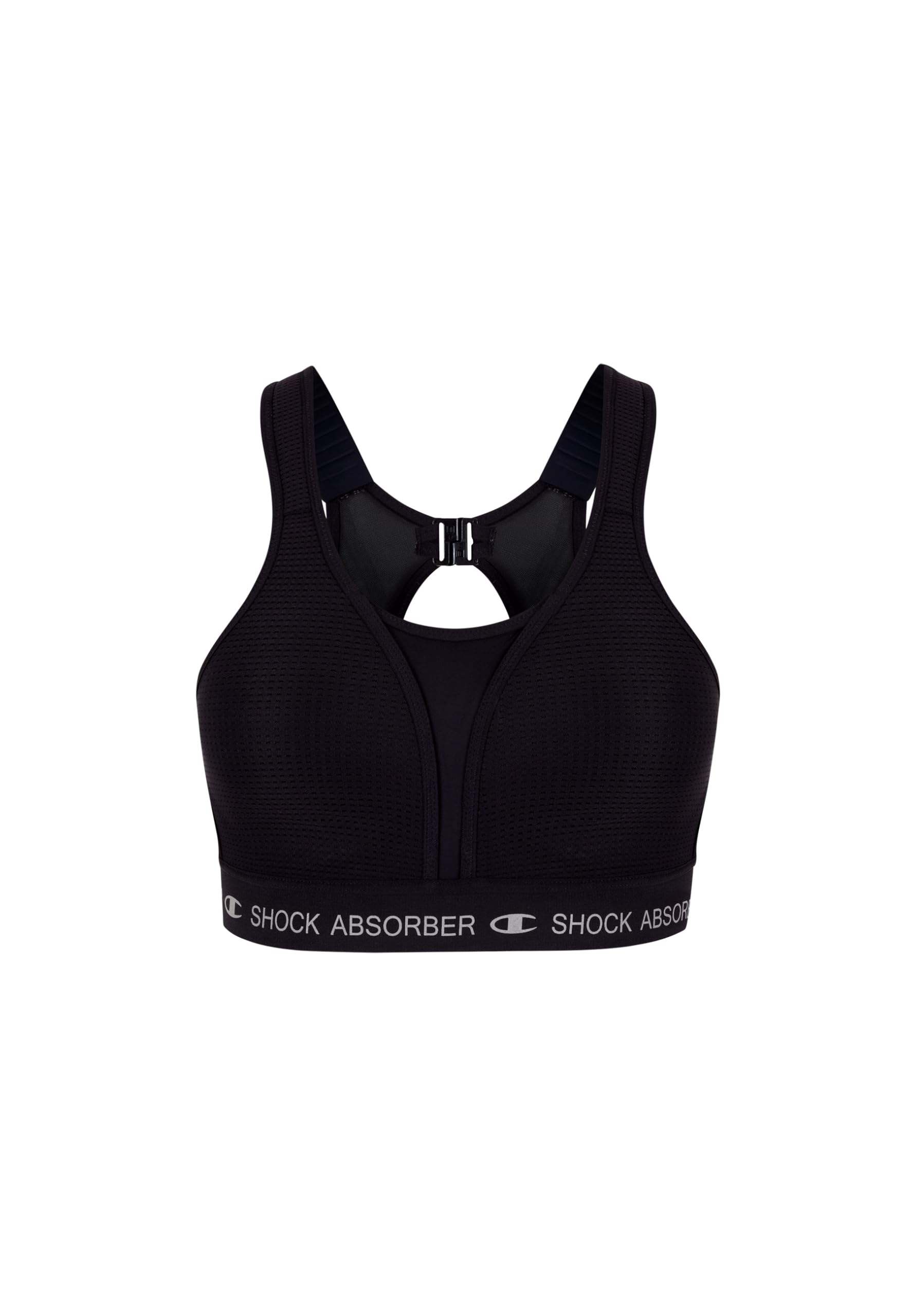 Shock Absorber Women's Ultimate Run Padded Sports Bra, Black, Size 38C, Women