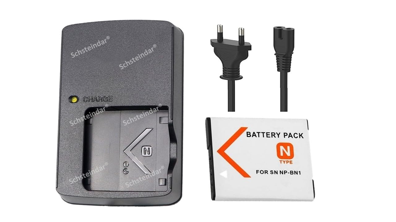 Schsteindar® Combo NP-BN1 Rechargable Battery + Charger Pack for Sony DSC-WX80,DSC-WX70,DSC-WX60,DSC-WX50,DSC-WX30,DSC-WX220,DSC-WX200,DSC-WX170,DSC-WX150,DSC-W830,DSC-W810,DSC-W800 and More (B0CDY468WJ) Amazon Price History, Amazon Price Tracker