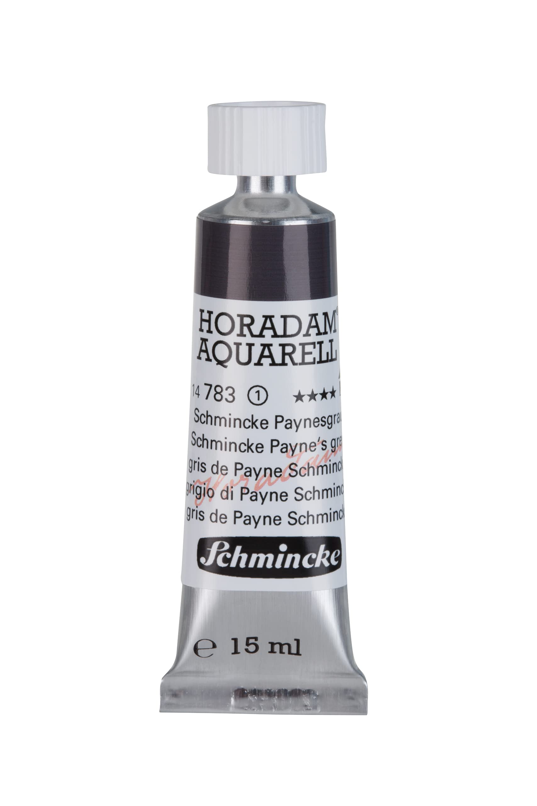 Schmincke 783 Payne's Grey - Horadam® Aquarell - Finest Artists' Watercolour Paints, 14 783 006, 15 Ml Tube