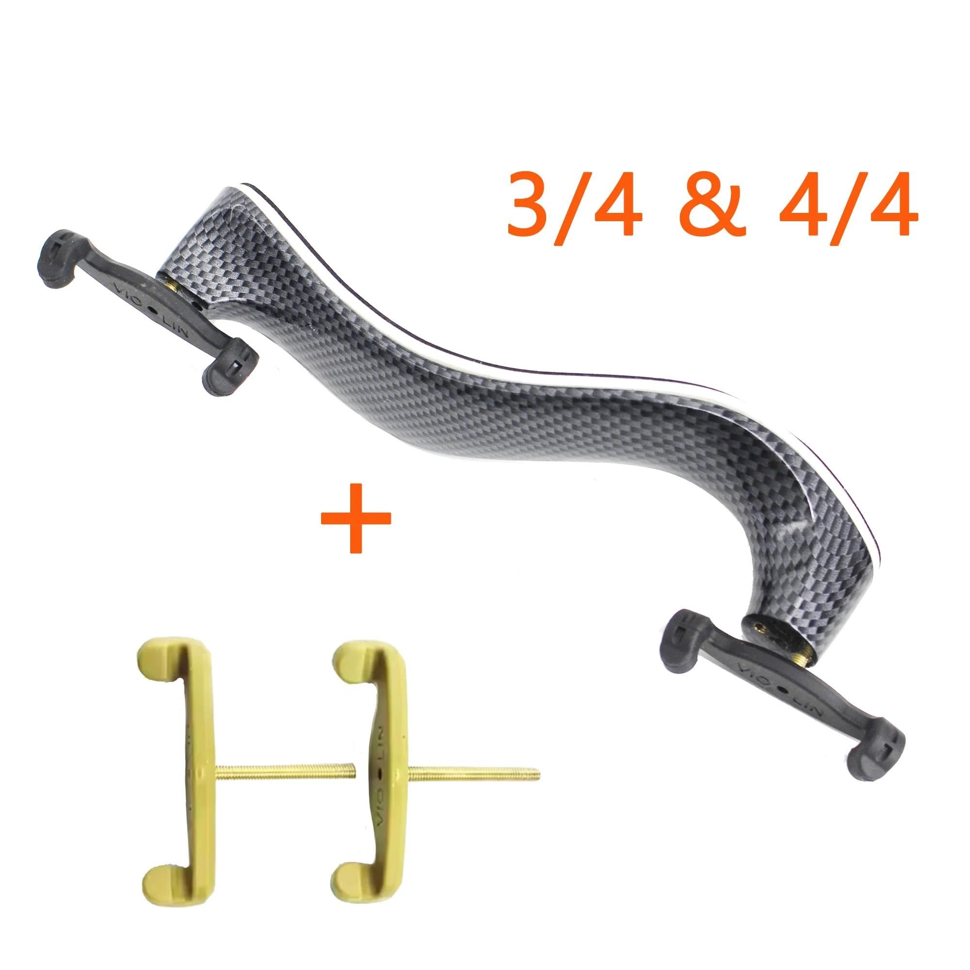 Spallaccio Per Violino Imbottitura per poggiaspalla per violino Vestibilità professionale | Realizzato con spugna e base in fibra di vetro resistente per la longevità.(3-4 4-4)