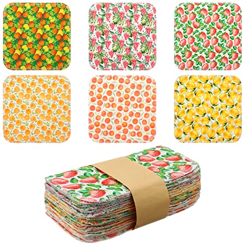 Kinlop 24 Pcs Christmas Cloth Napkins for Dining