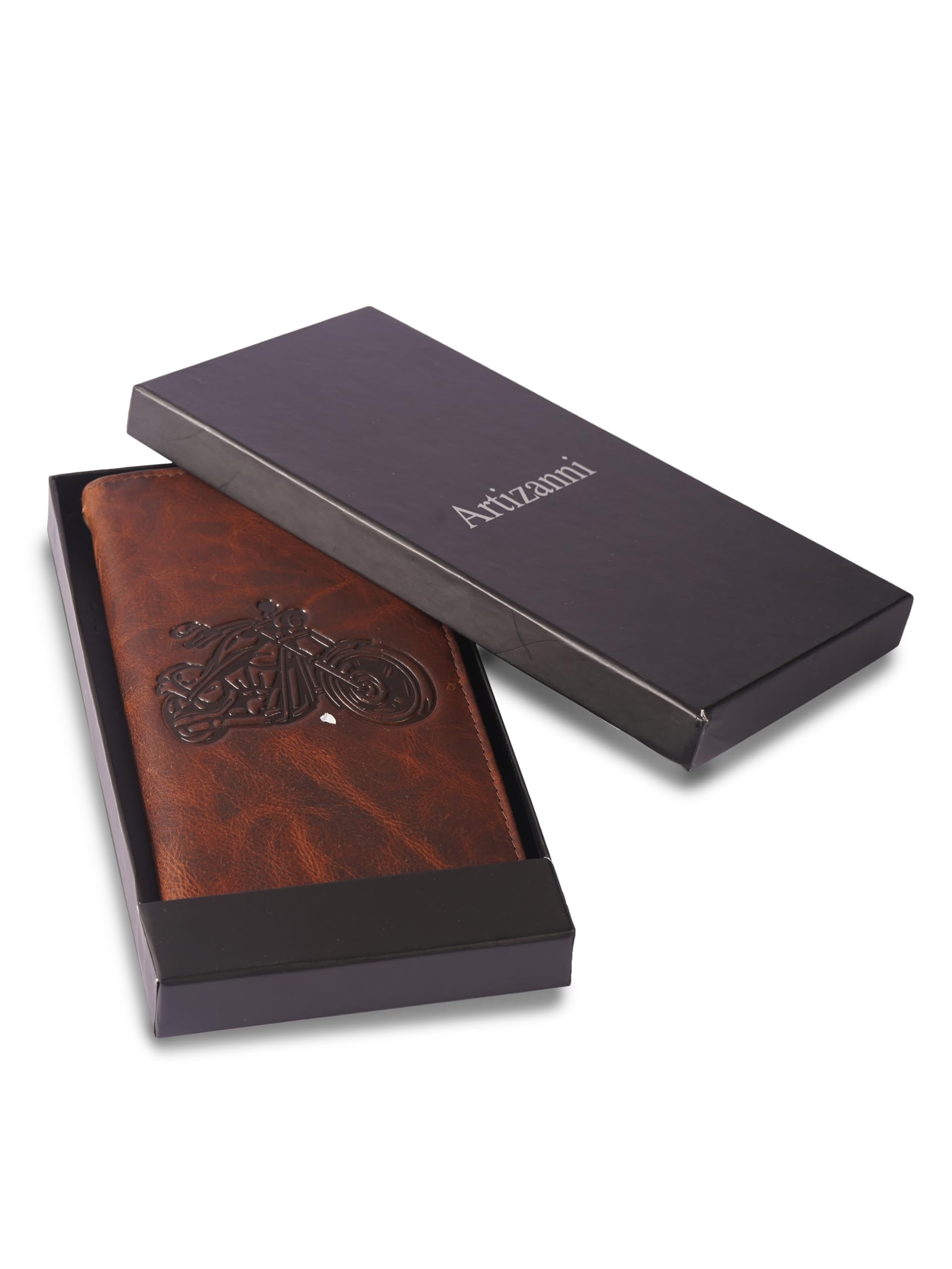 Portafoglio sottile bifold per uomini e donne, lungo naturale pieno fiore fatto a mano, alto libretto degli assegni Muti carta di credito 1 portafoglio per assegni d'identità