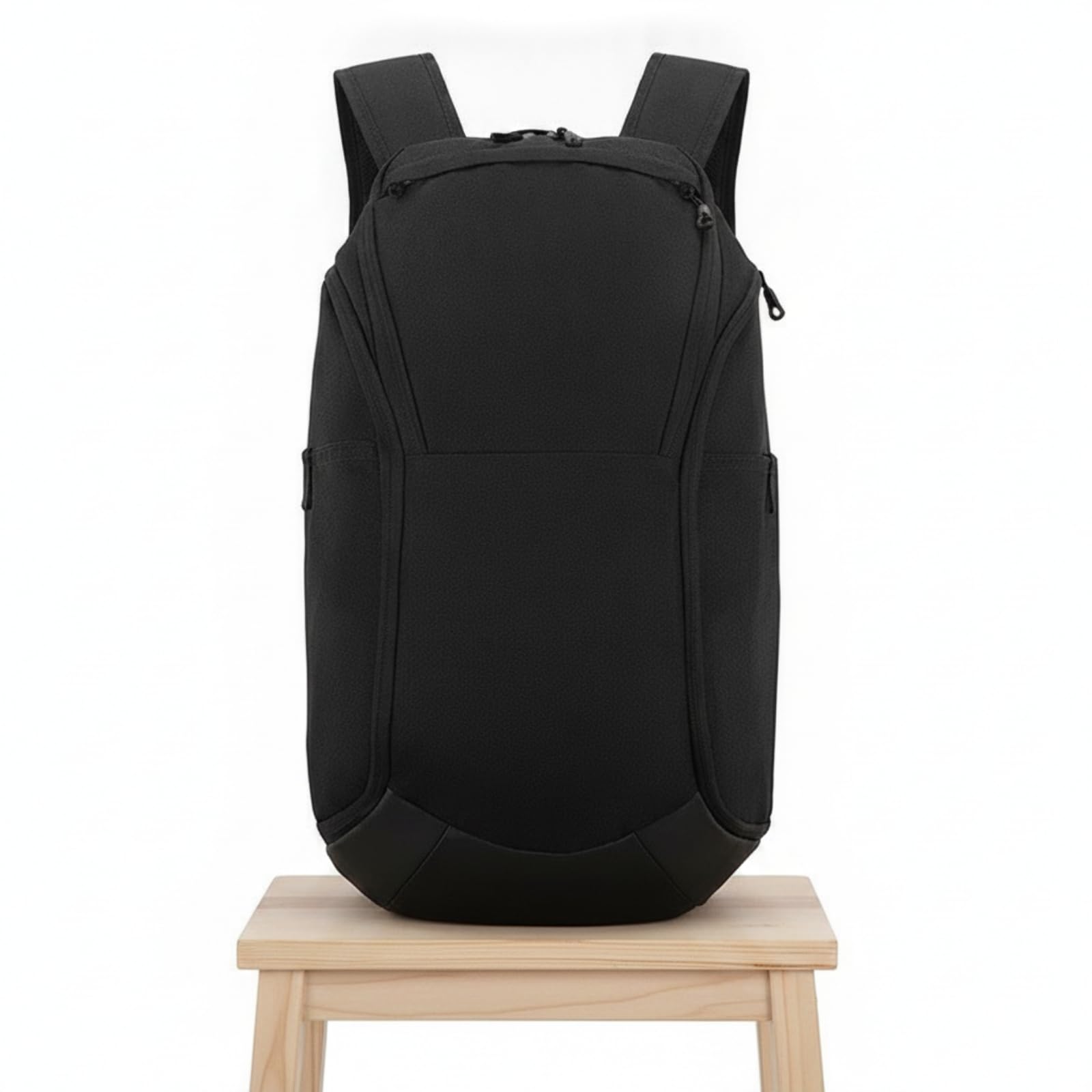 rockible Carrier Mochila Deportiva con Compartimento para Balón Independiente Mochila de 25 Correas Acolchadas en Oxford Organizador de Equipo Adecuada para, Array, Negro, 25L
