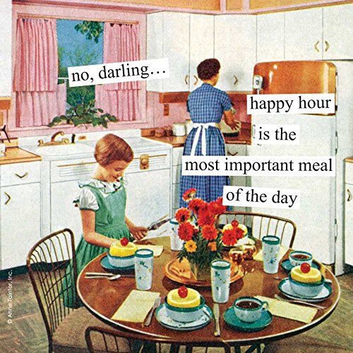 Paperproducts Design Happy Hour Beverage Paper Napkin, Multi