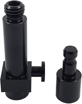 Quick Release Adapter with a Leic Style Aluminum GNSS RTK GPS Quick Release Adapter for Prism Pole, Quick Release Adapter for RTK