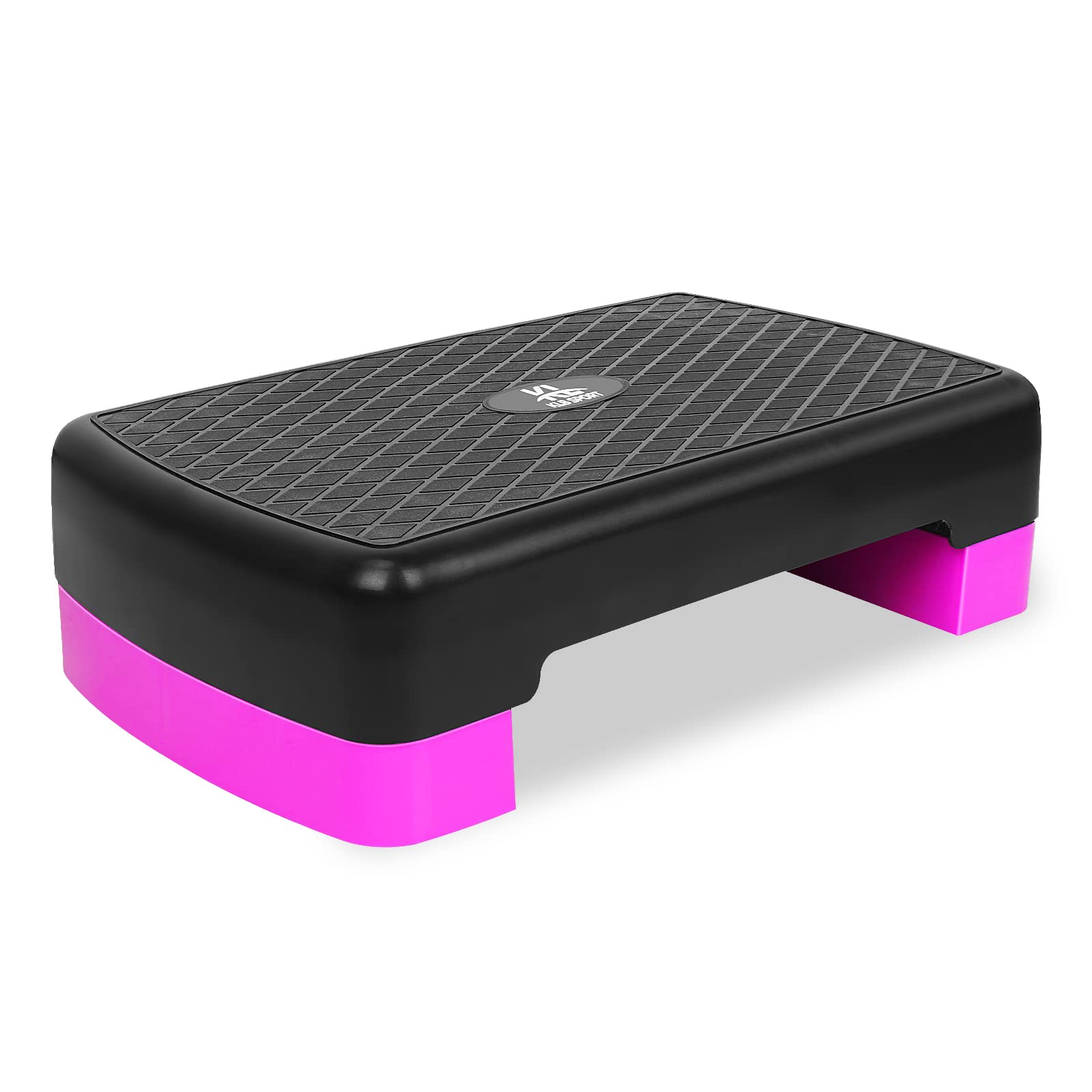 KL KLB Sport Adjustable Exercise Workout Aerobic Stepper Step Platform Trainer