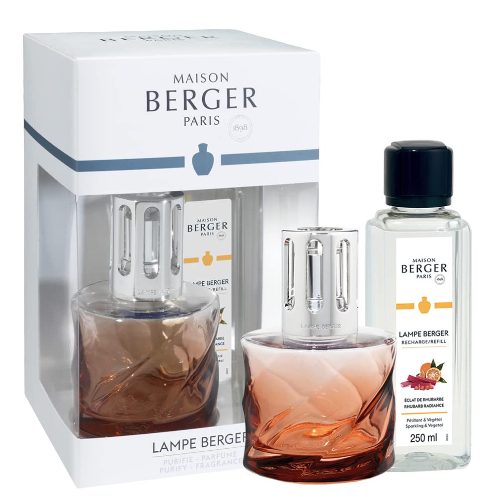Coffret lampe Berger Spirale Rose Ambré