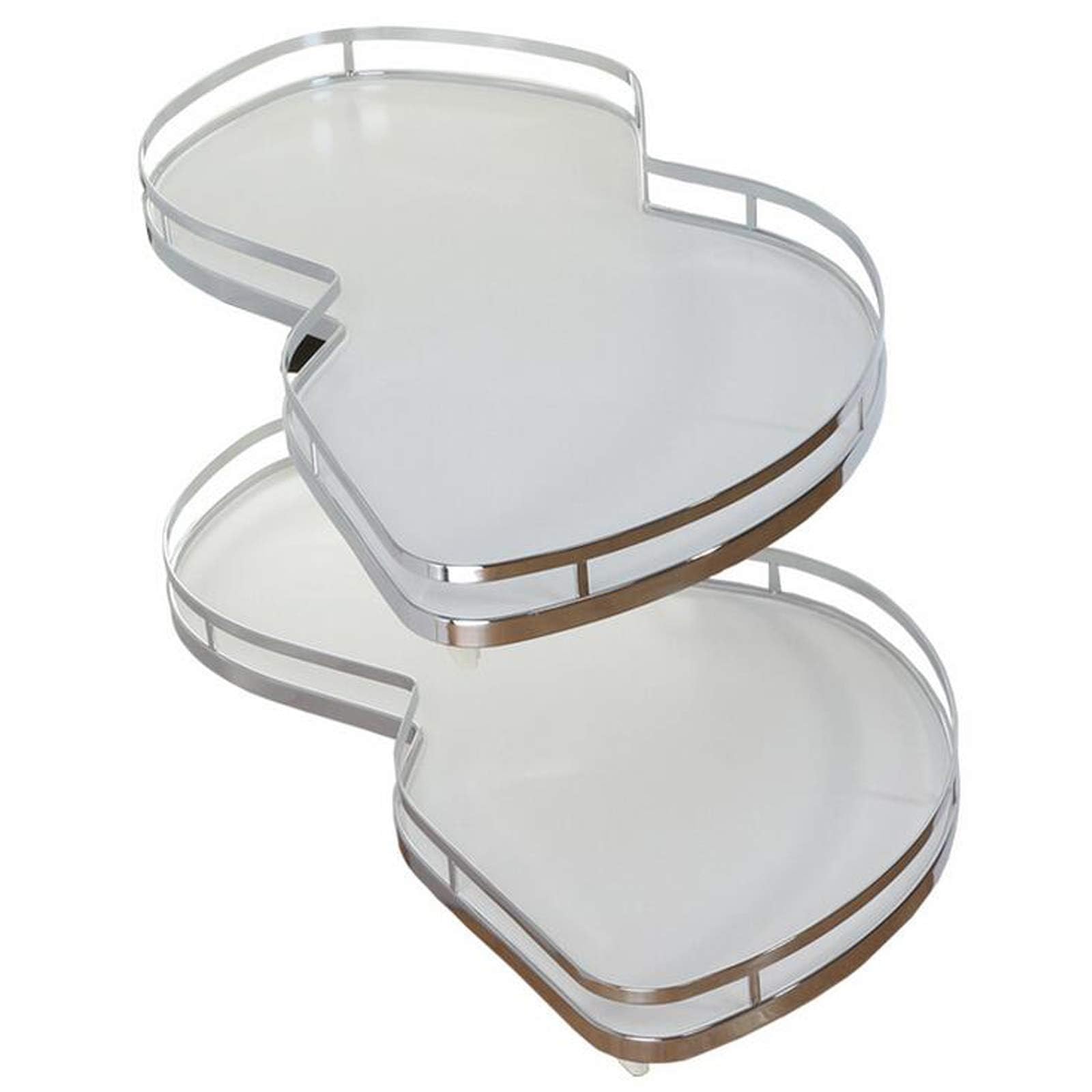 IUokLU Kitchen Blind Corner Pullout Organizer 2 Tiers Swing Tray Pull Basket for 900-1000mm Cabinet