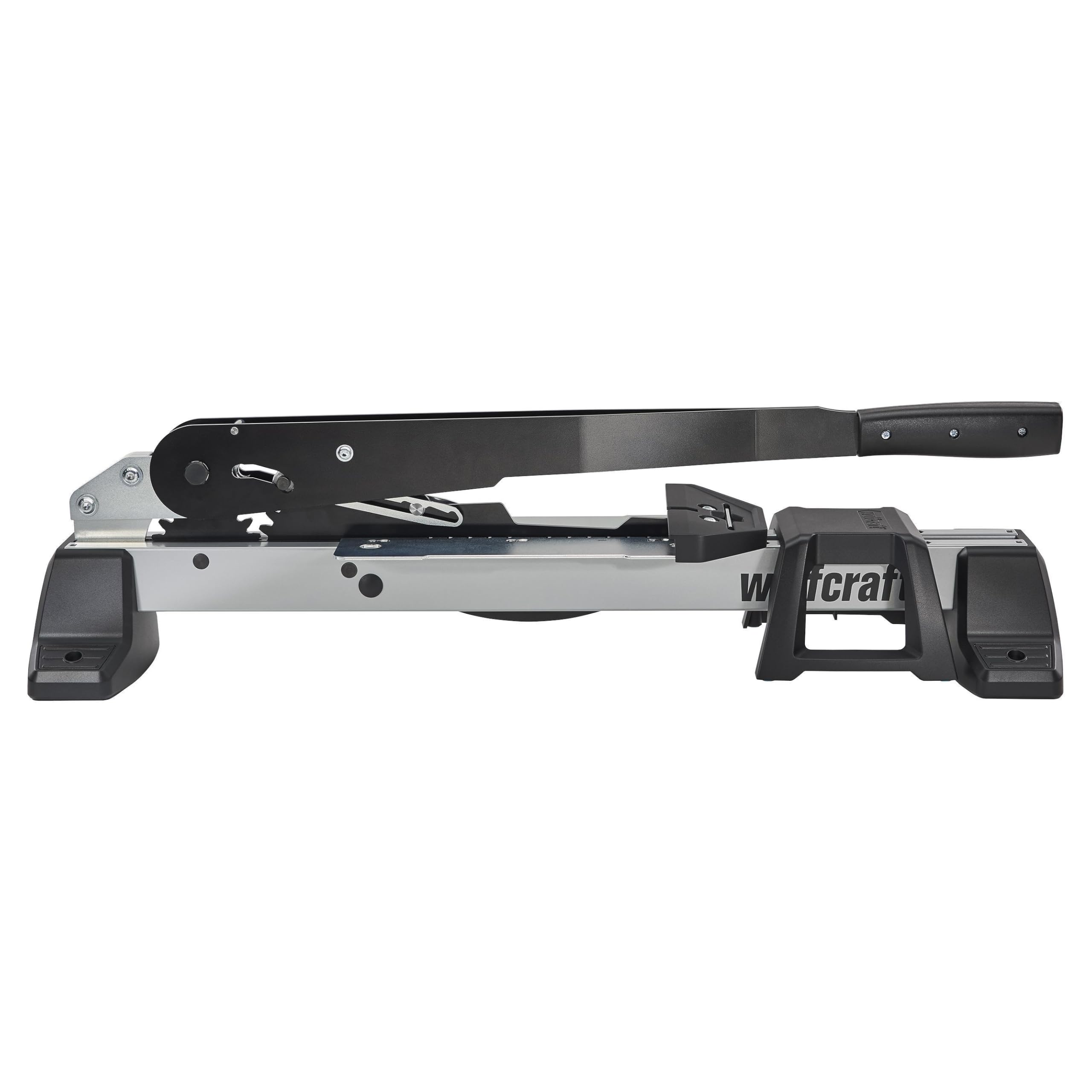 Wolfcraft VLC 1000 Vinyl and Laminate Cutter - Cuts Flooring up to 14 mm Thick, 370 mm Wide, Patented Gear Unit, No Dust or Noise, No Power Required - 6940000