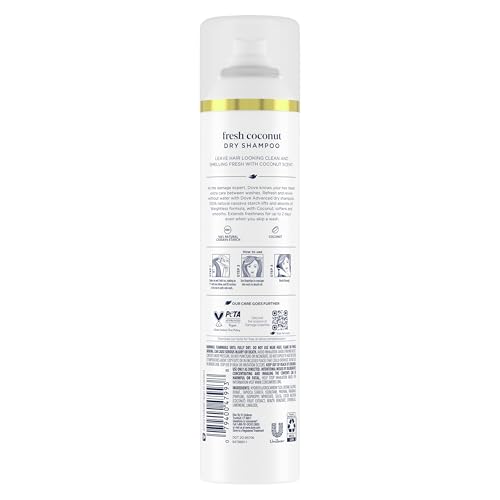 Dove Advanced Dry Shampoo Fresh Coconut 7.3 oz