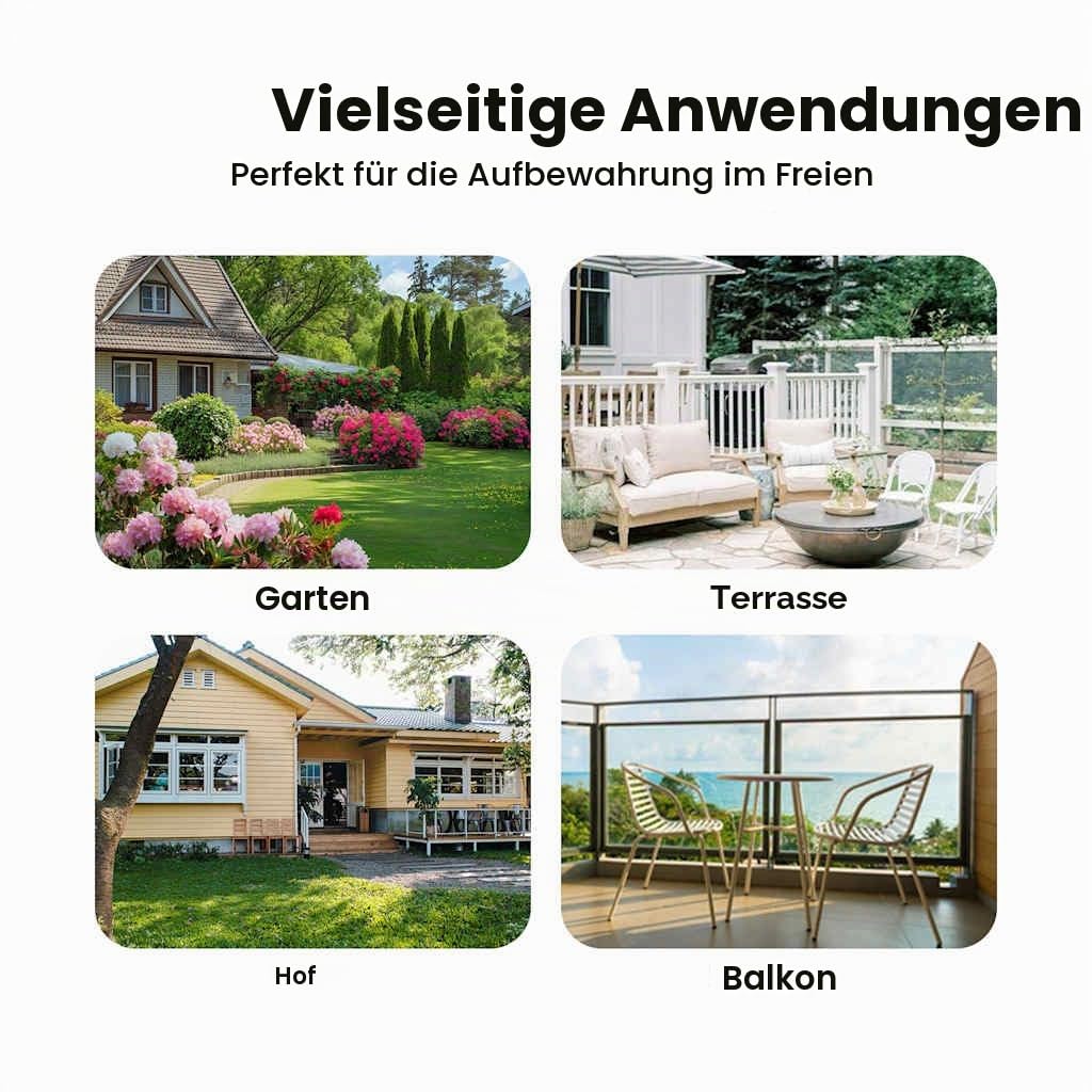 vidaXL Garten-Schrank mit Regal Natur 90 x 40 x 90cm Massivholz Akazie, Garten und Terrasse, rechteckiger Holzschrank aus Akazienholz, moderner Stauraum, wetterfeste Möbel