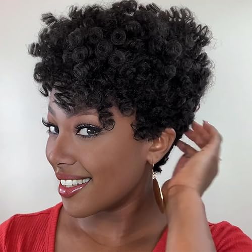 MIMAN 3 Packs 10 Inch Short Curly Crochet Hair Braiding