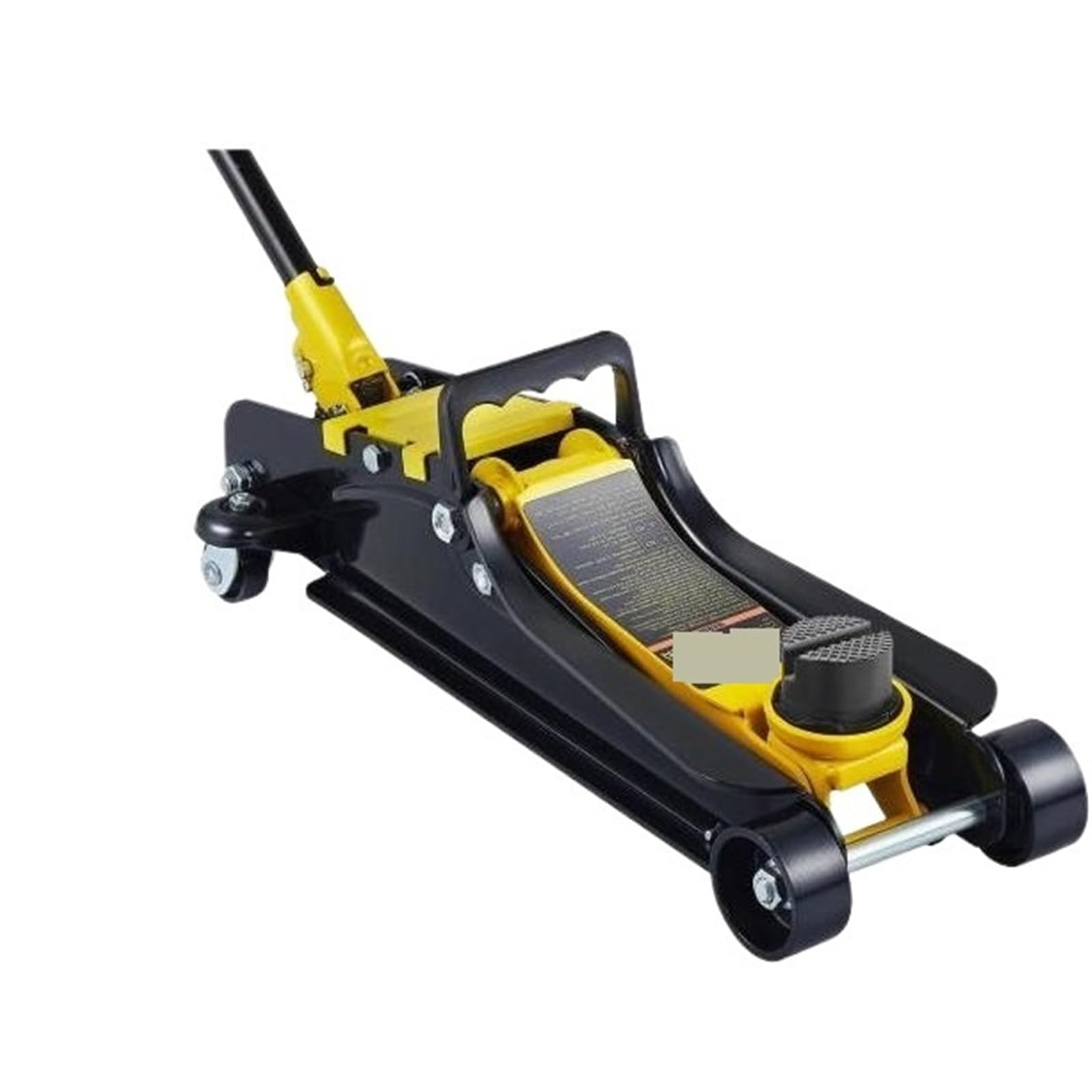 JVDDI Hydraulic Jack 2.5T Floor Hydraulic Jack Pneumatic Low Profile Heavy-Duty Steel Racing With Single Piston Lift Pump for Vehicle SUV Van Truck Repair