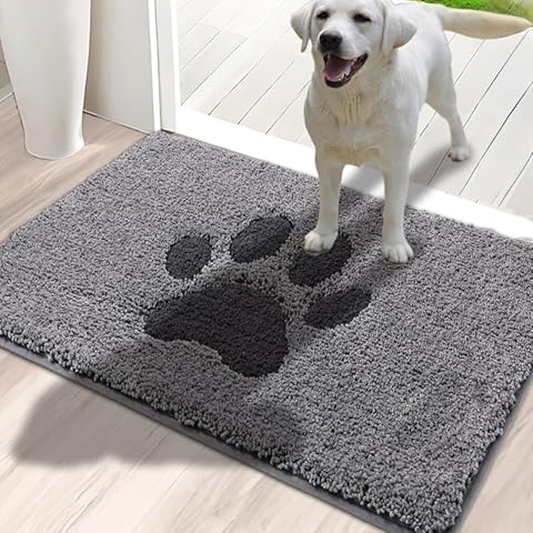 Oiilores Non-Slip Indoor Dirt Trapper Mat Cover
