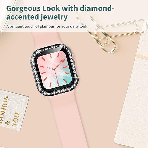 Miniatura 5 de TOCOL - Juego de 2 fundas para Apple Watch Series 654321 y Apple Watch SE.