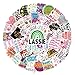61Pcs Sassy and Sweet Stickers Pack,Aesthetic Vinyl Waterproof Decals for Water Bottle,Laptop,Phone,Skateboard,Scrapbooking,Bumper Decor for Fans for Party Supply Decor