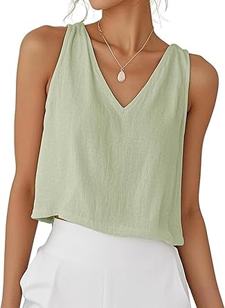 Dames t-shirt v-hals van Russell €2.99 | Eerst passen, dan betalen! - T