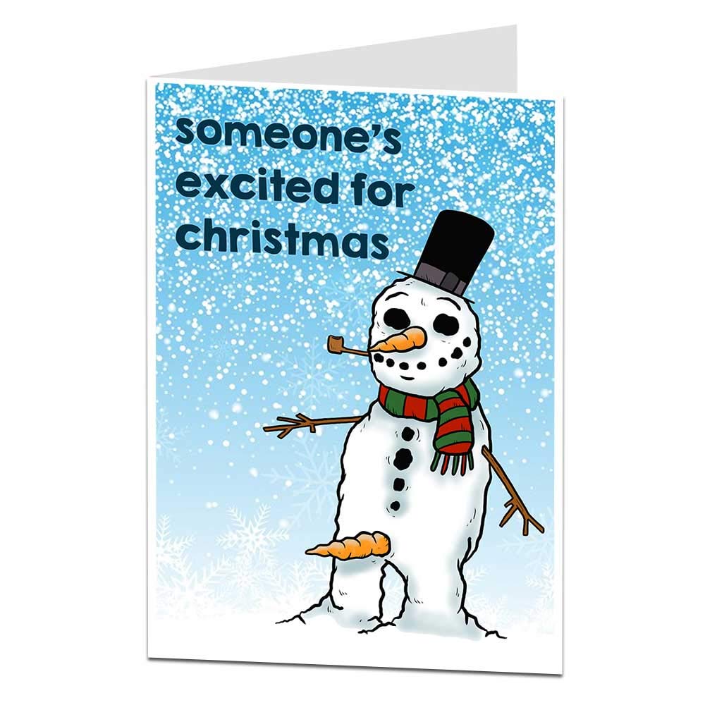 Pack Of 10 Rude Funny Offensive Christmas Card Selection Multipack, Multicolor, A5 - Image 4