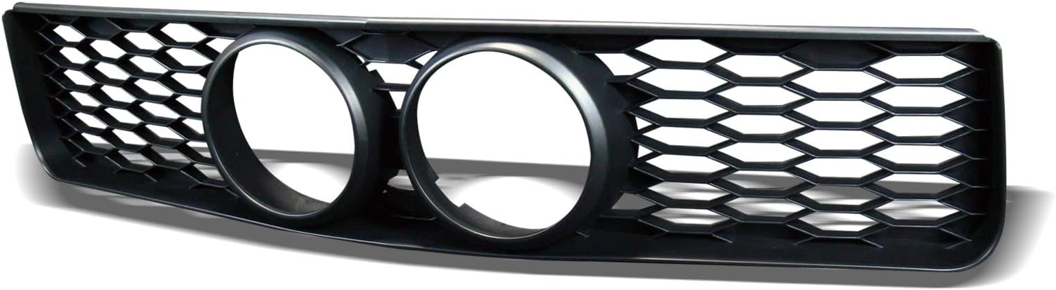 Stehlen 642167821571 Compatible With 2005-2009 Ford Mustang GT Honeycomb Mesh Front Hood Bumper Grille - Glossy Black