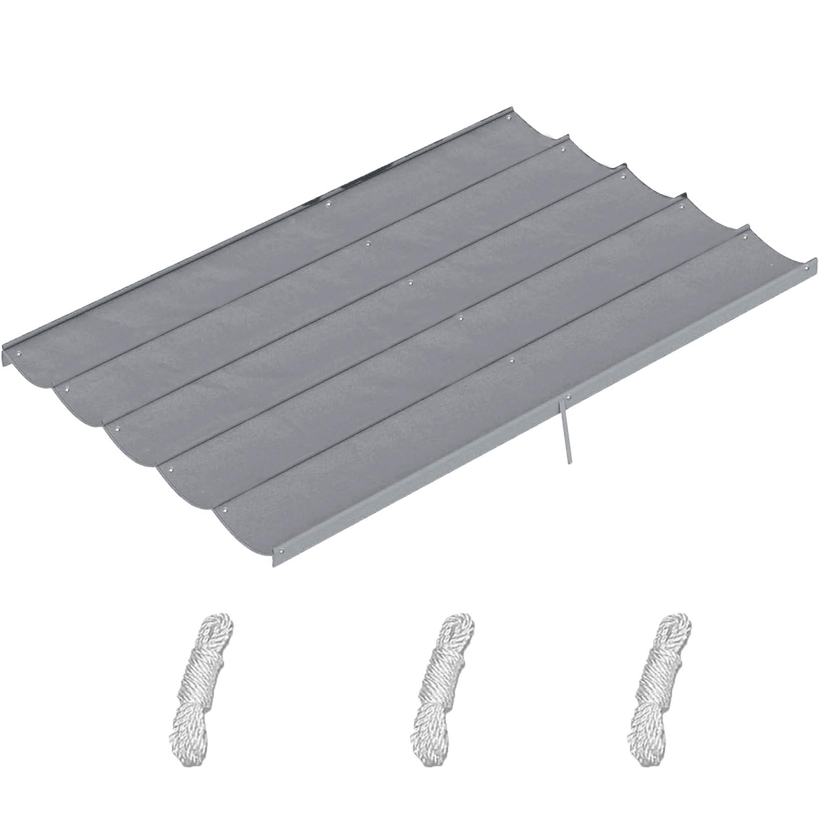 Voile d'ombrage 65 x 315 cm pour protéger votre balcon étroit