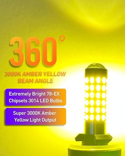 Miniatura 9 de LUYED 2 focos LED superbrillantesde 900 lúmenes 3014 78-EX conjunto de chips 880 886 890 892 para luces de uso diurno o de niebla luces de xenón