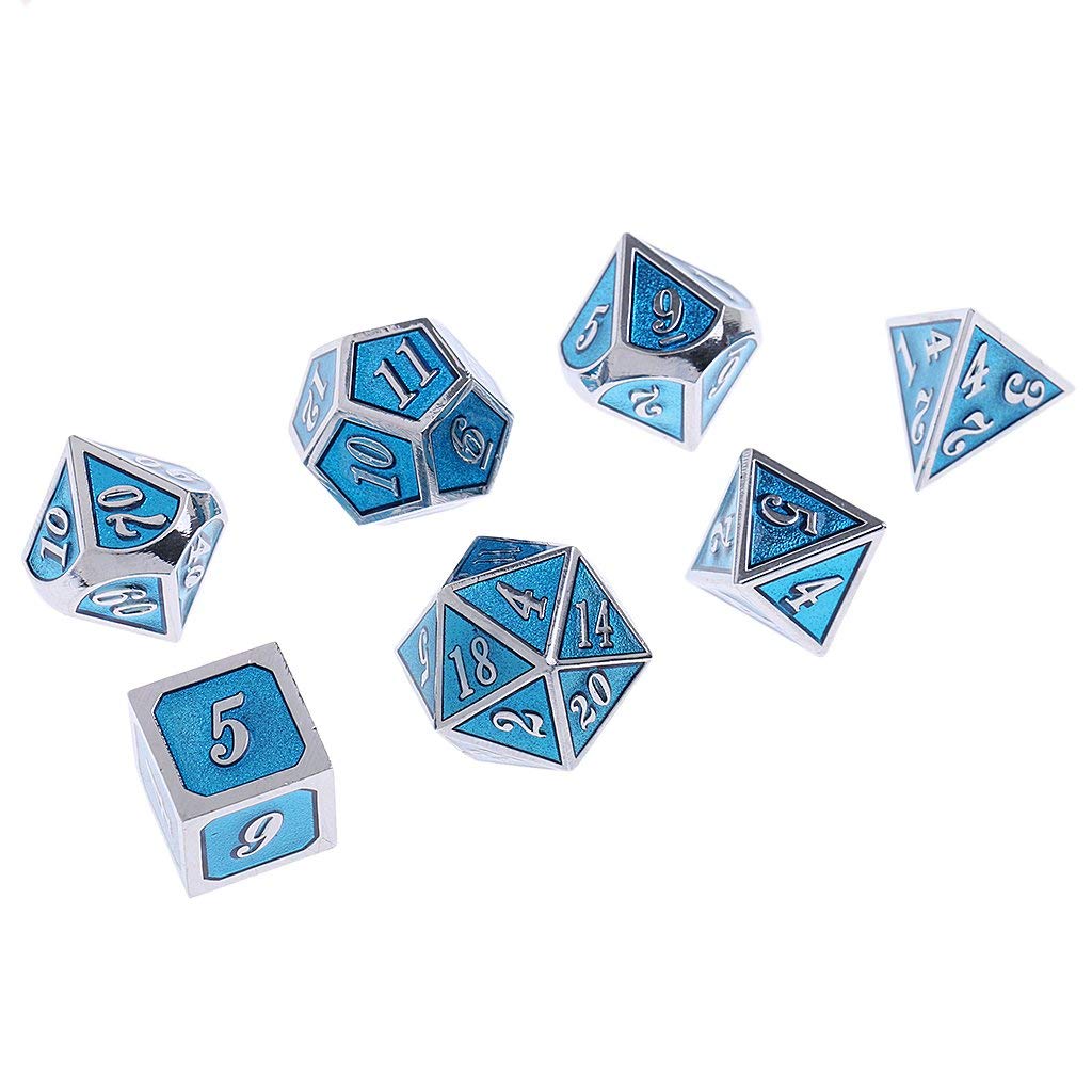 7-teiliges Würfel-Set, Gesellschaftsspiel, Kartenspiel, DIY, verschiedene Zahlen, Dice Spiel, Trinkspiel