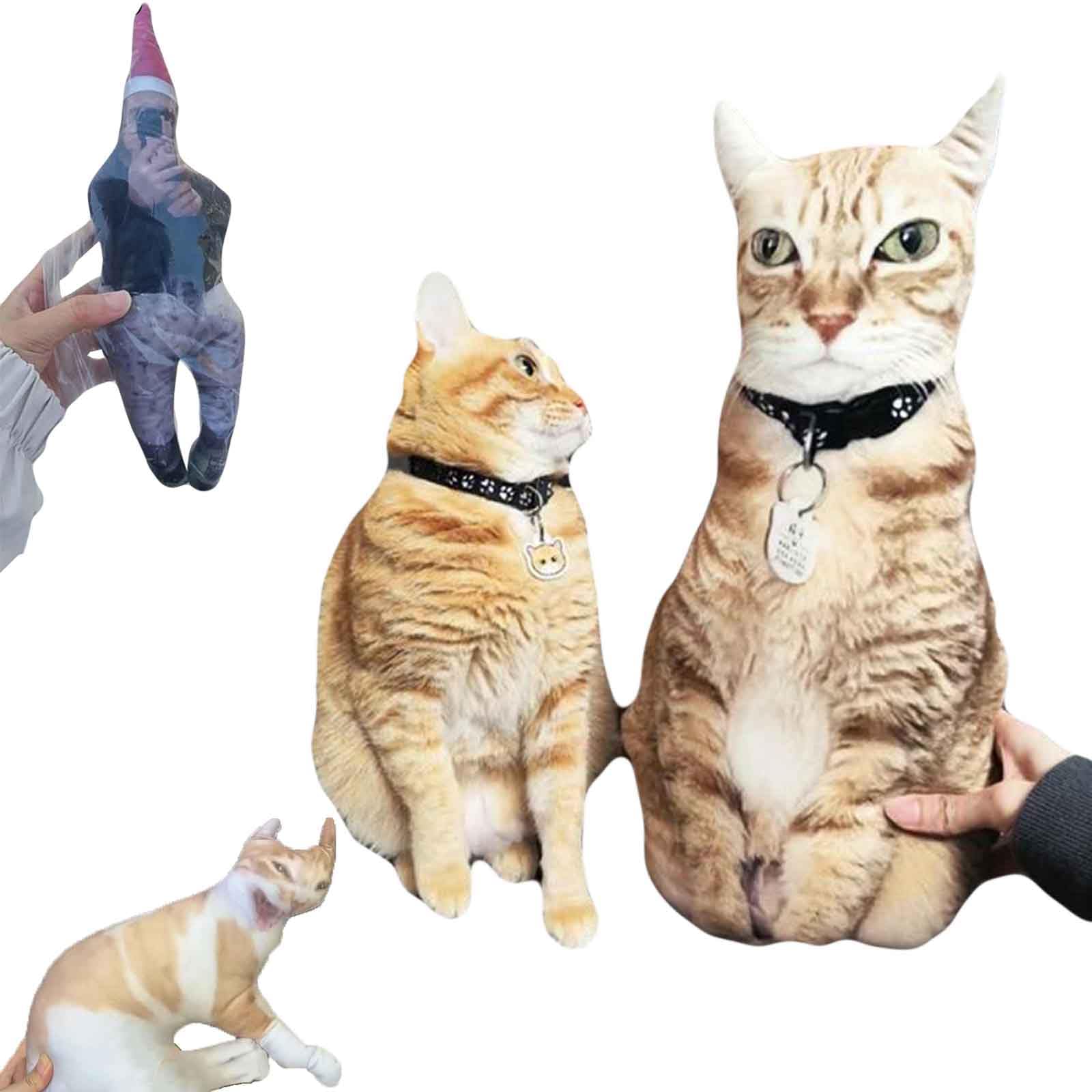QINSHUI 2025 New Custom Pillows With Picture, Custom Body Pillow, Customized Funny Pillow, Personalized Photo Pillow Gifts for Friend Birthday, Custom Pet Pillow for Cat Dog Memorial Gifts