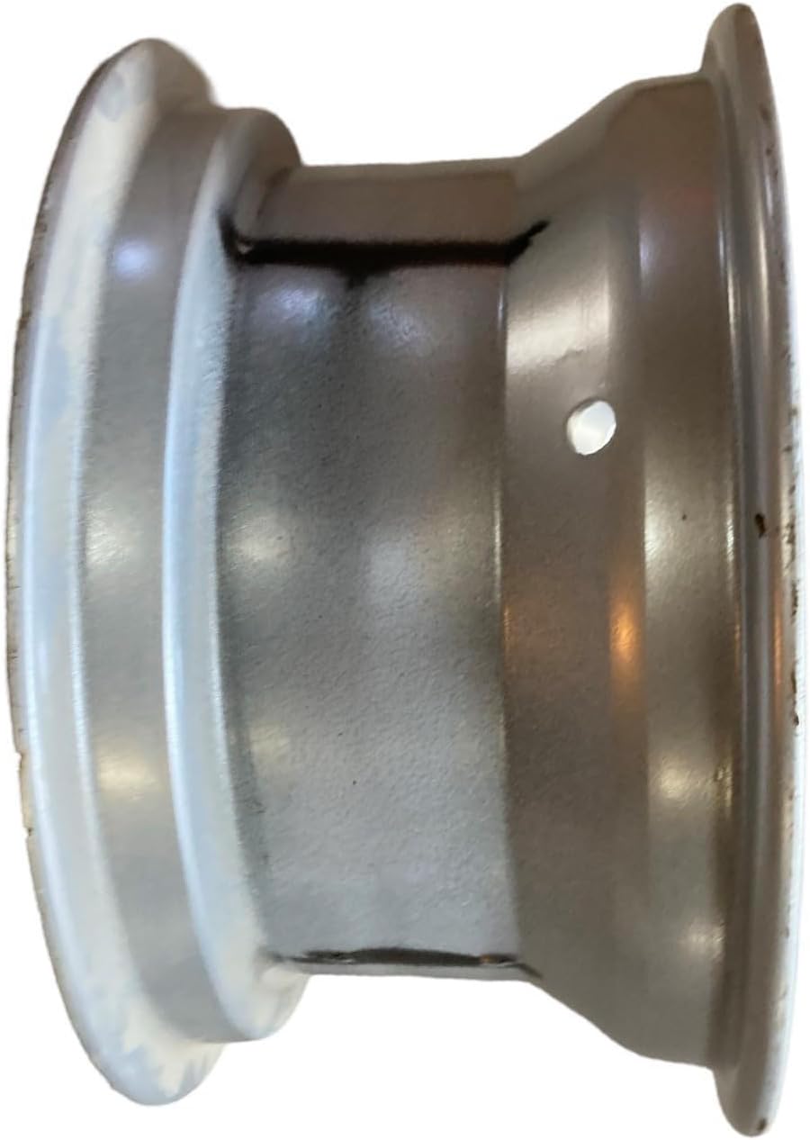 27X10.50-15 6-lug Silver Rim for Gehl-15X8X6 TITAN EW USA Skid Steer Wheel/Rim for Gehl, Case, NewHolland & more -6 bolt, fits 27X10.50-15 Tires