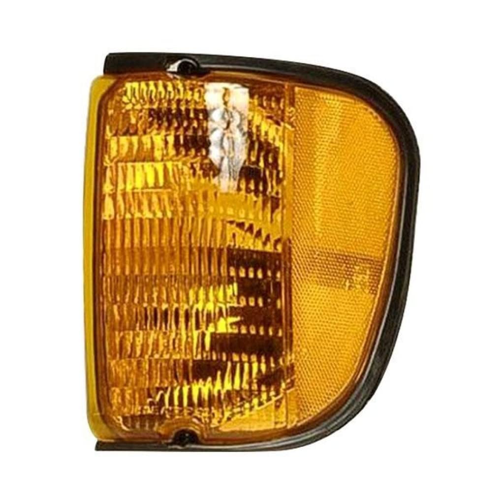 For Ford E-150/E-250 2004 2005 2006 2007 Side Marker Light Driver Side | Amber | Replacement For FO2520176 | 3C2Z13201AA