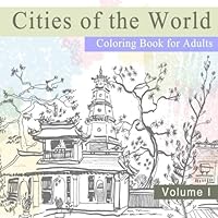 Cities of the World Coloring Book for Adults 1537482459 Book Cover
