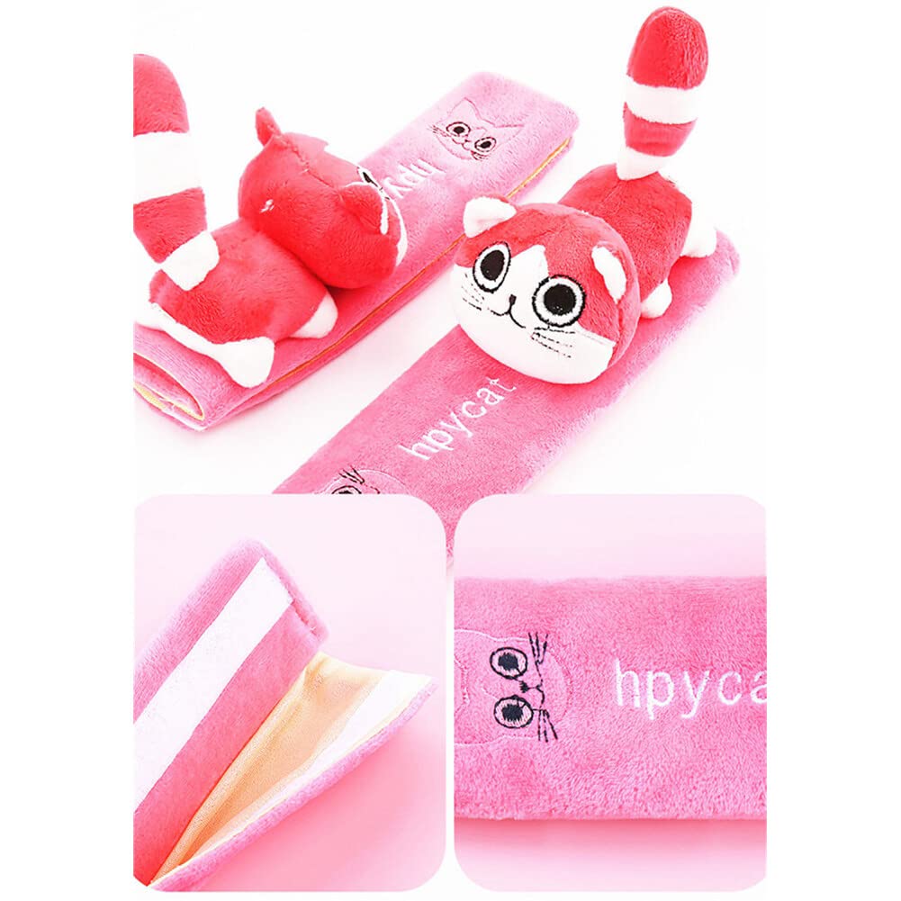 Wedelia 4 Pcs Seat Belt Adjuster And Pillow For Kids, Car Seat Strap Cushion, Neck Support Headrest, Soft Seatbelt Cover, Travel Pillow For Children And Adults Price In Saudi Arabia | Amazon - View #5