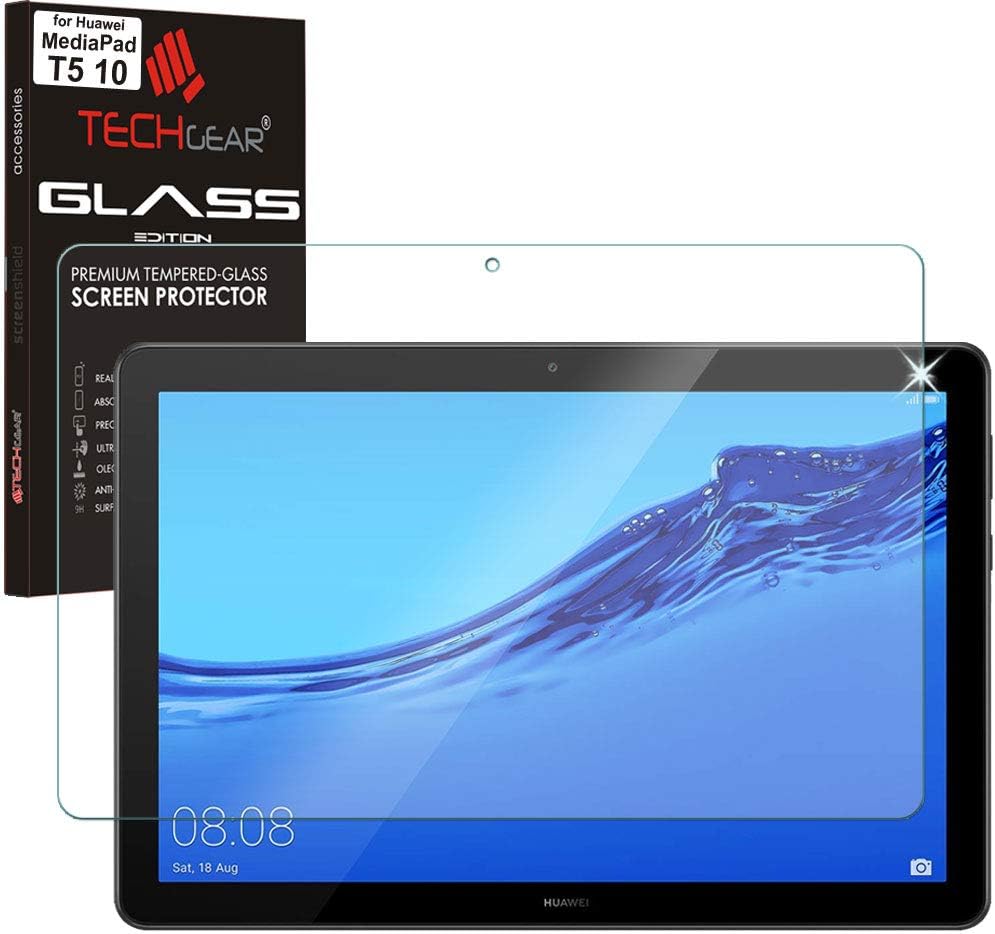 TECHGEAR GLASS Edition fits Huawei MediaPad T5 10 (10.1" Screen)