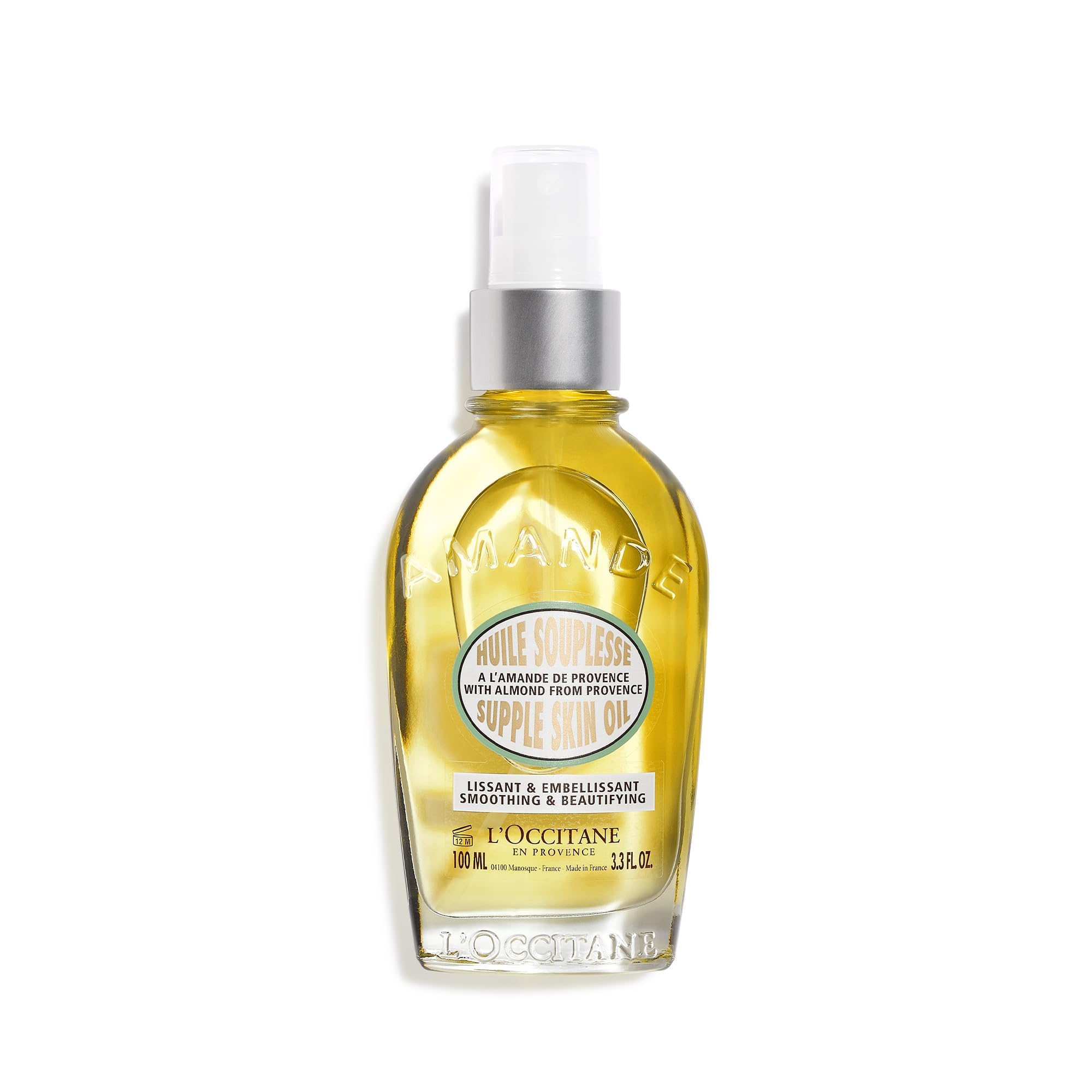 L'OCCITANE - ACEITE CORPORAL SUAVE DE ALMENDRAS PARA LA PIEL - 100 ML