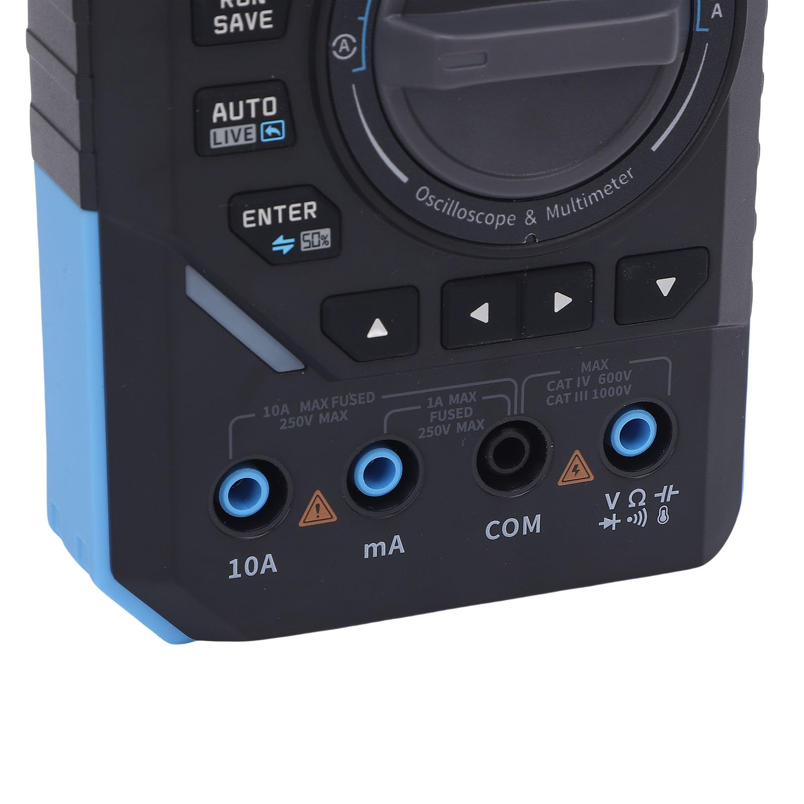 Professionelles Utility -Oszilloskop -Multimeter mit 13 Wellenformen und 48MSA/s Stichprobenrate. Verbesserte Sicherheit für eine Präzise Wellenformanalyse, die für den Mobilen Gebrauch mit