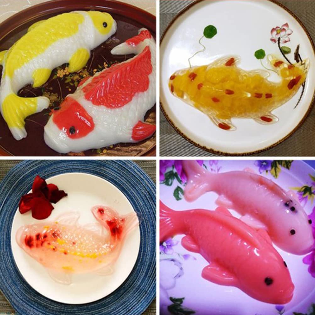 Set Di 3 Stampi Per Cioccolato A Forma Di Pesce Koi In Plastica PP Per Alimenti, Fai Da Te Torte E Decorazioni