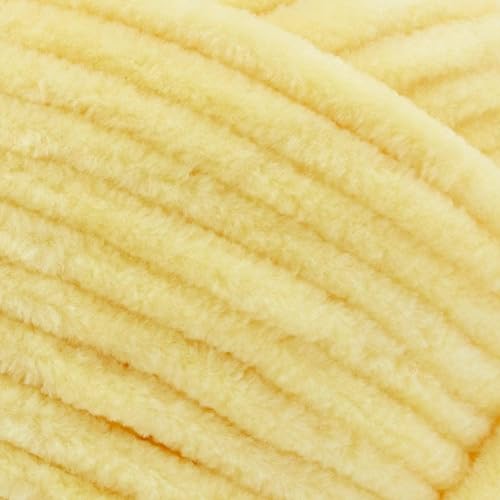 Miniatura 3 de Premier Parfait - Hilo grueso, hilo súper voluminoso, hilo ideal para tejer y hacer ganchillo, hecho de poliéster, luz solar, 3.5 onzas, 131 yardas